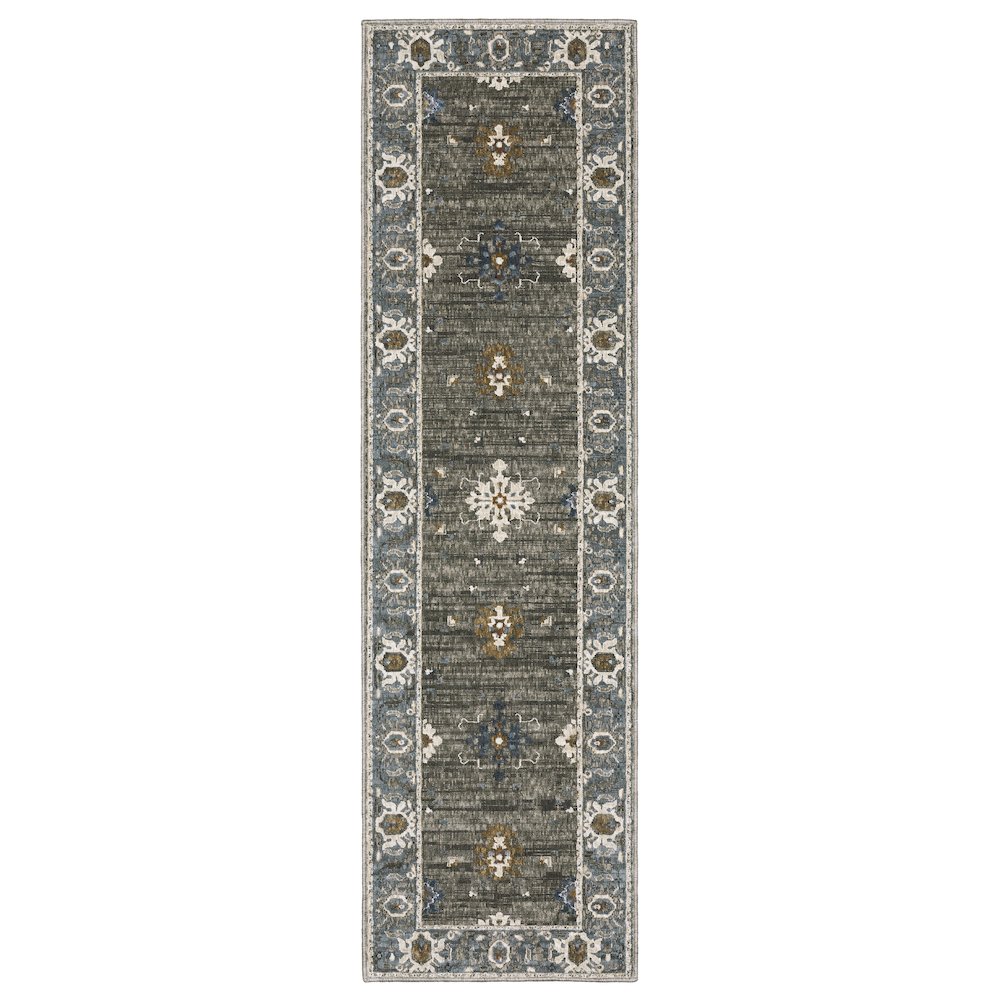 ELLINGTON Grey 2' 3 X  7' 6 Area Rug. Picture 1