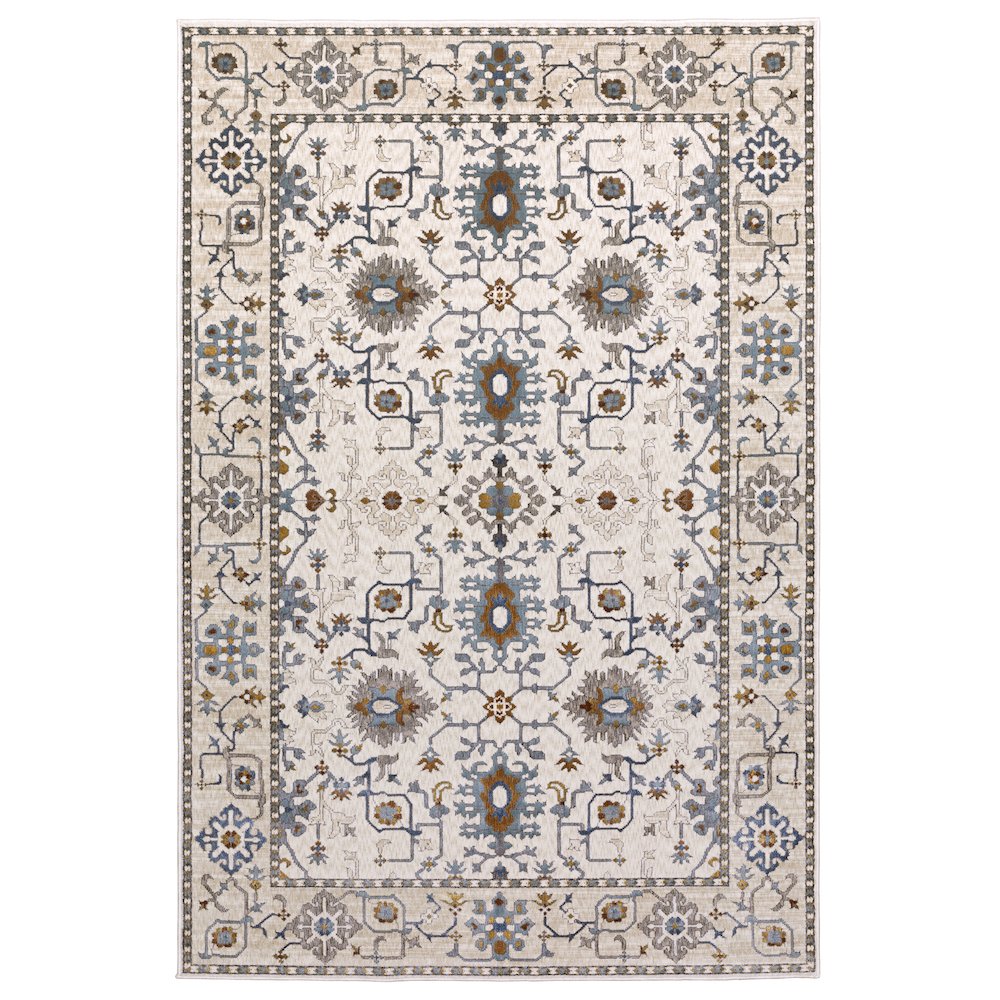 ELLINGTON Ivory 3'10 X  5' 5 Area Rug. Picture 1