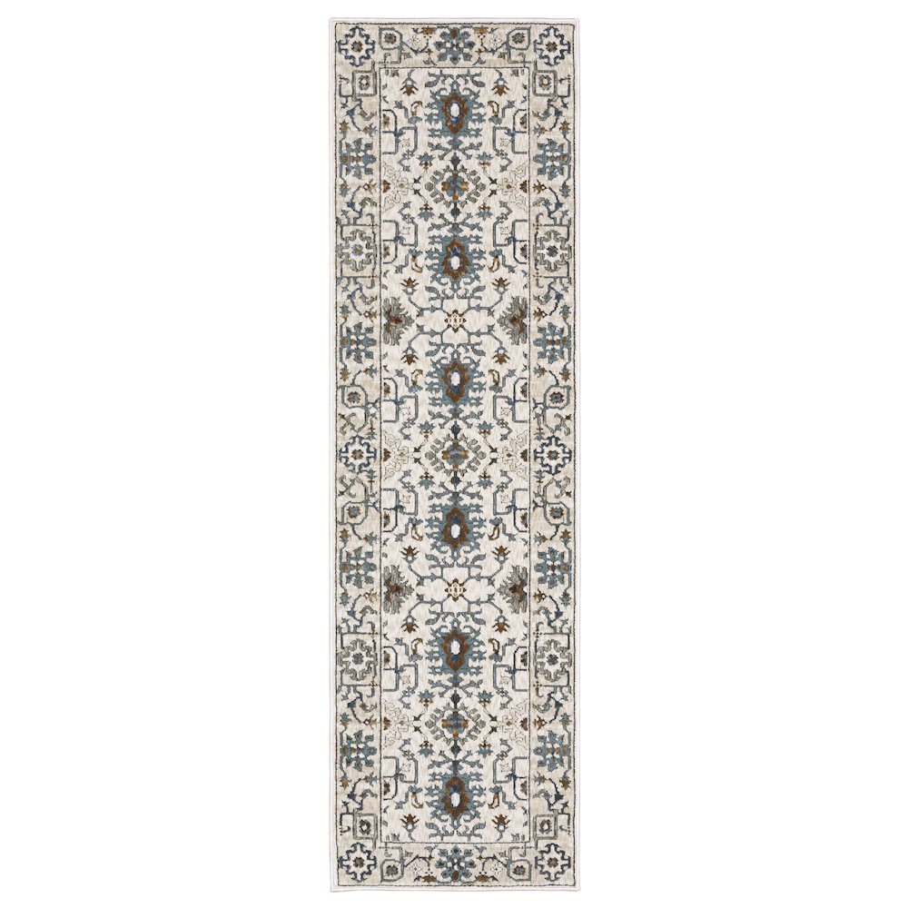 ELLINGTON Ivory 2' 3 X  7' 6 Area Rug. Picture 1