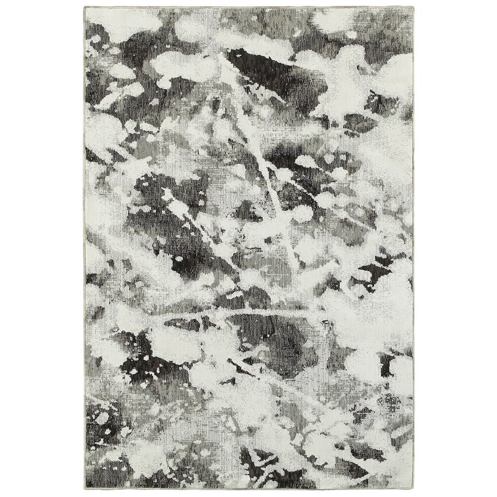 EVOLUTION Charcoal 1'10 X  3' 2 Area Rug. Picture 1