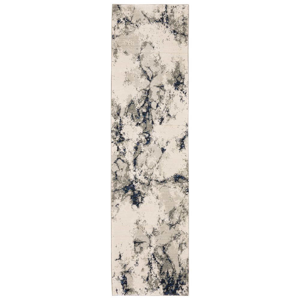 EVOLUTION Ivory 2' 3 X  8' Area Rug. Picture 1