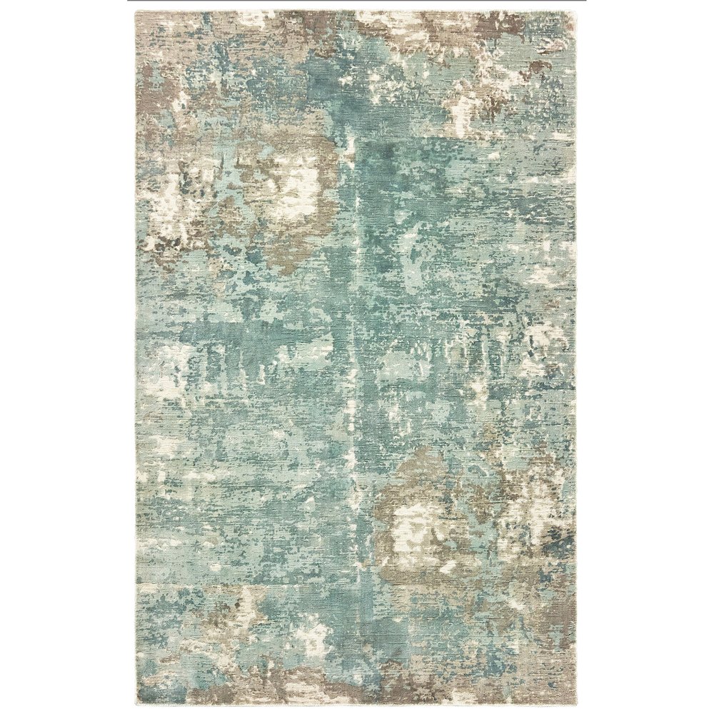 FORMATIONS Blue 6' X  9' Area Rug. Picture 1