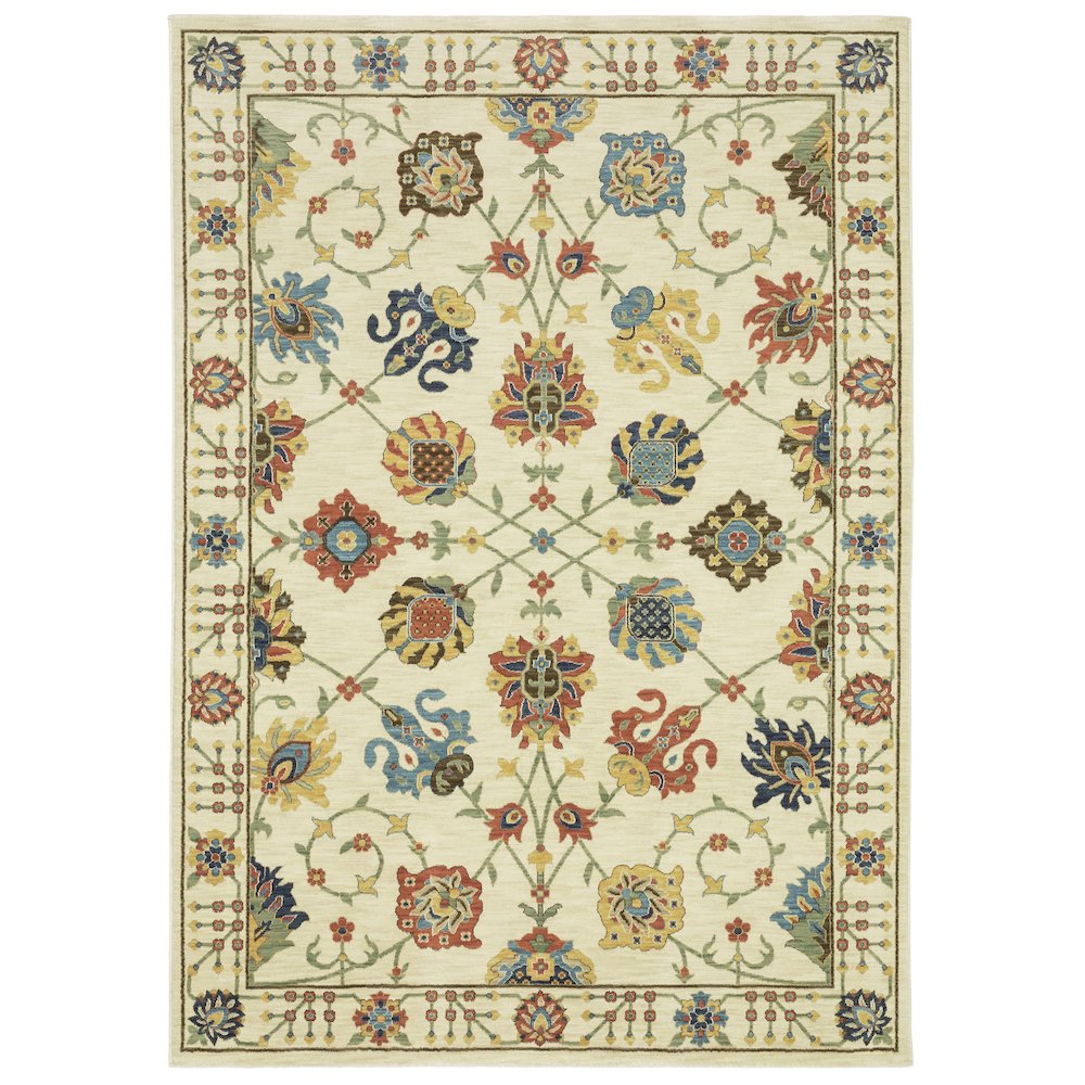 FRANCESCA Ivory 2' X  3' Area Rug. Picture 1