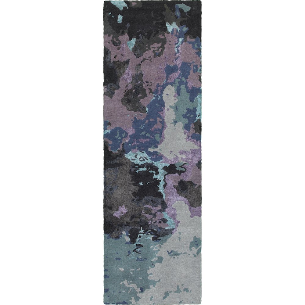 GALAXY Blue 2' 6 X  8' Area Rug. Picture 1