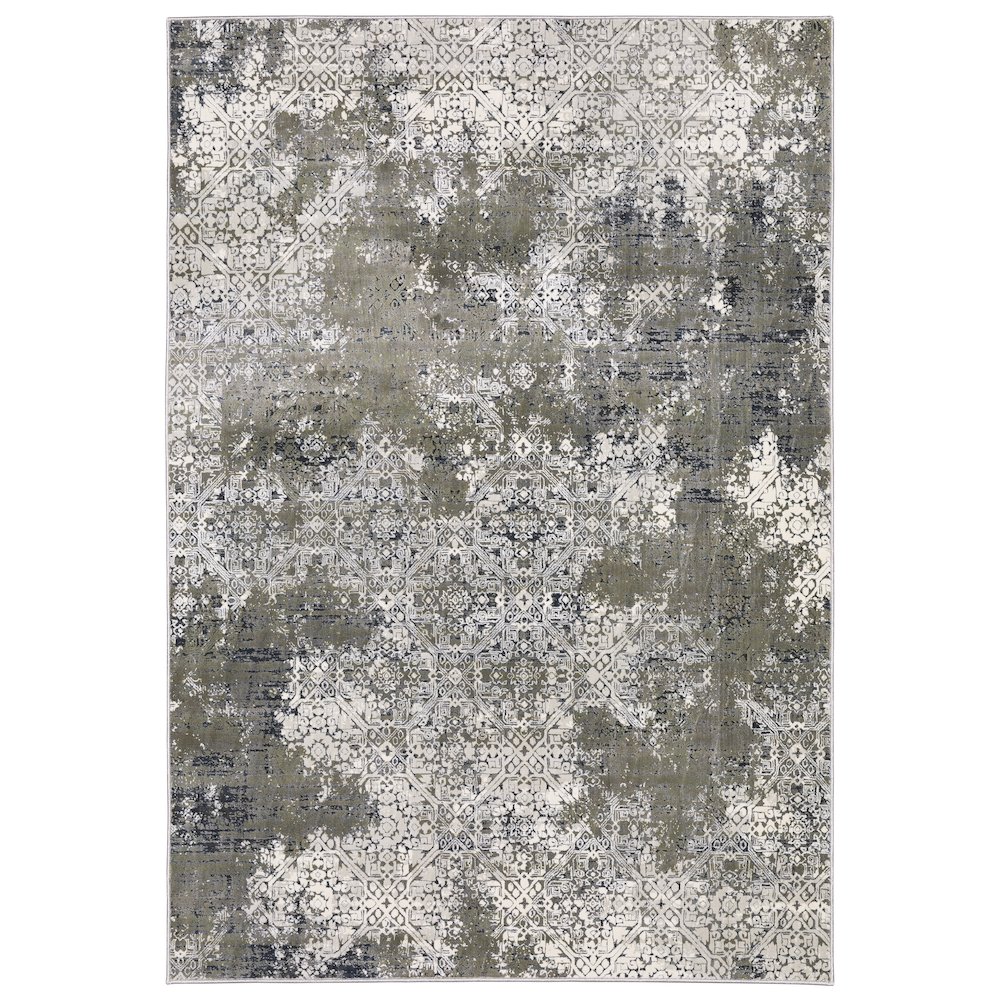 GEMINI Beige 3'10 X  5' 5 Area Rug. Picture 1
