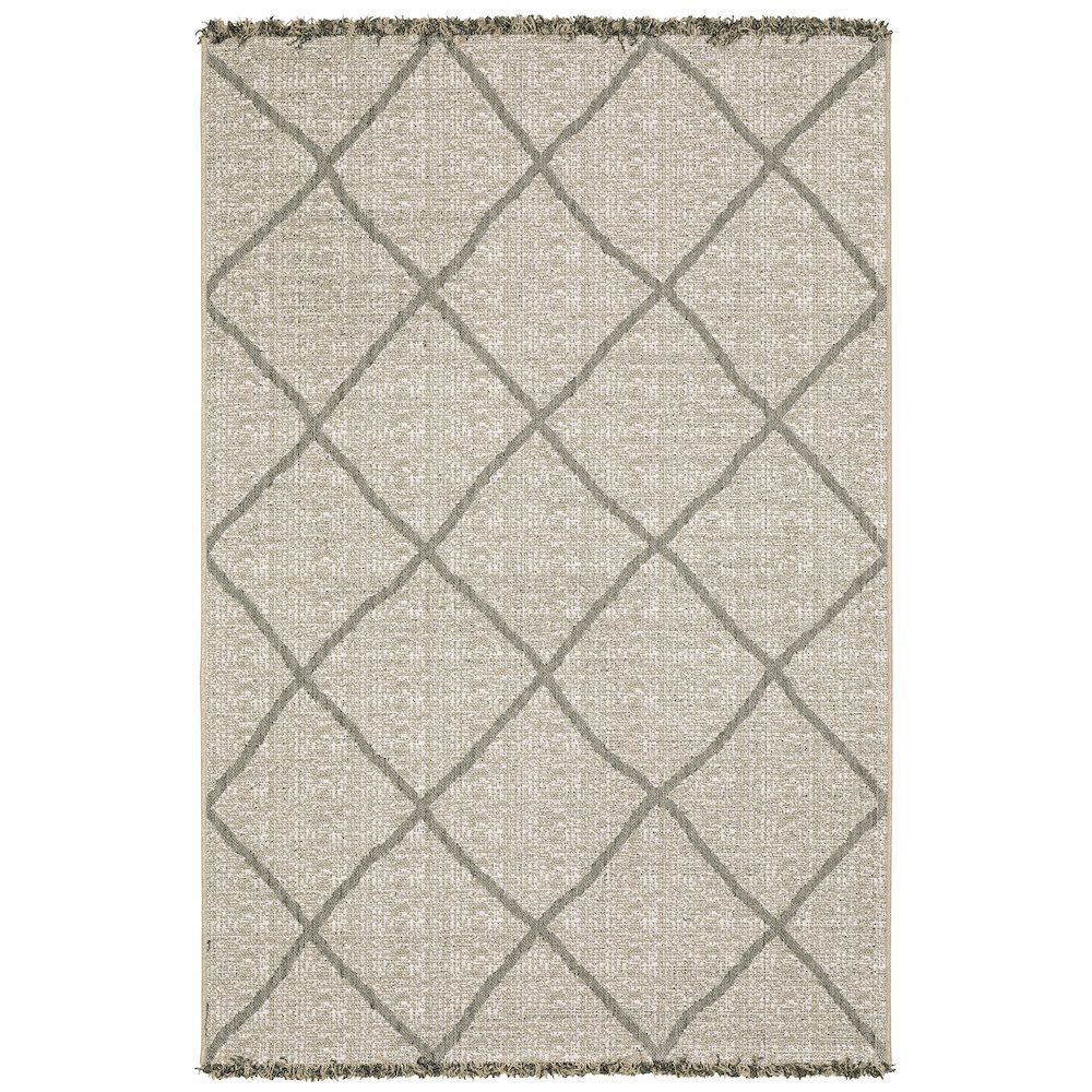 GILLIAN Beige 3' 3 X  5' Area Rug. Picture 1