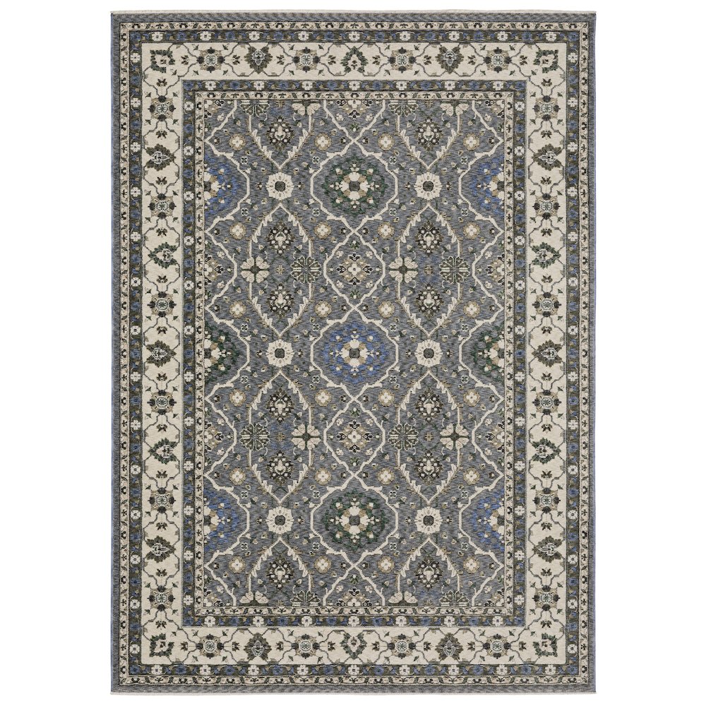 HASTINGS HA07H2' 3" X  7' 6" Blue color rug. Picture 1