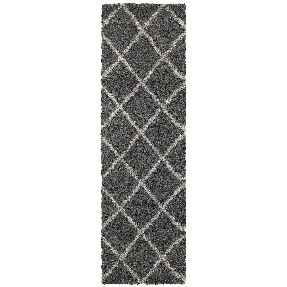 HENDERSON Charcoal 2' 3 X  7' 6 Area Rug. Picture 1
