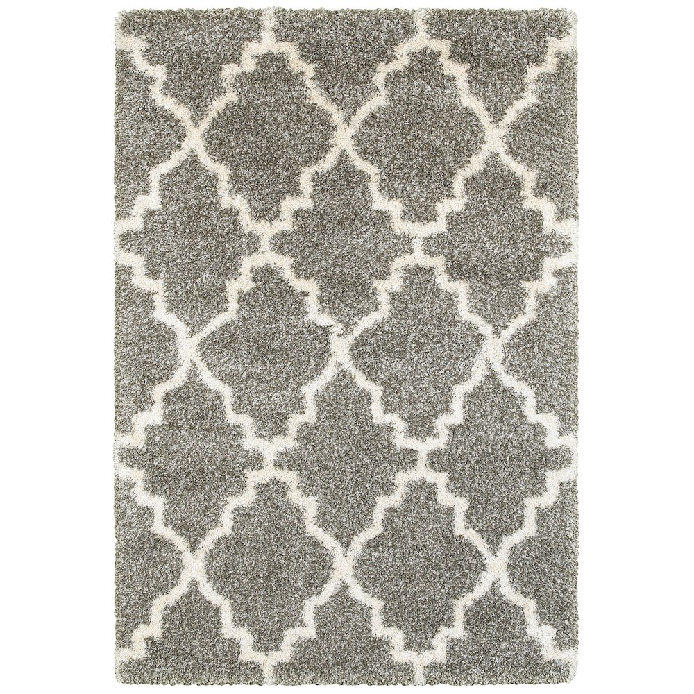 HENDERSON Grey 1'10 X  3' 3 Area Rug. Picture 1