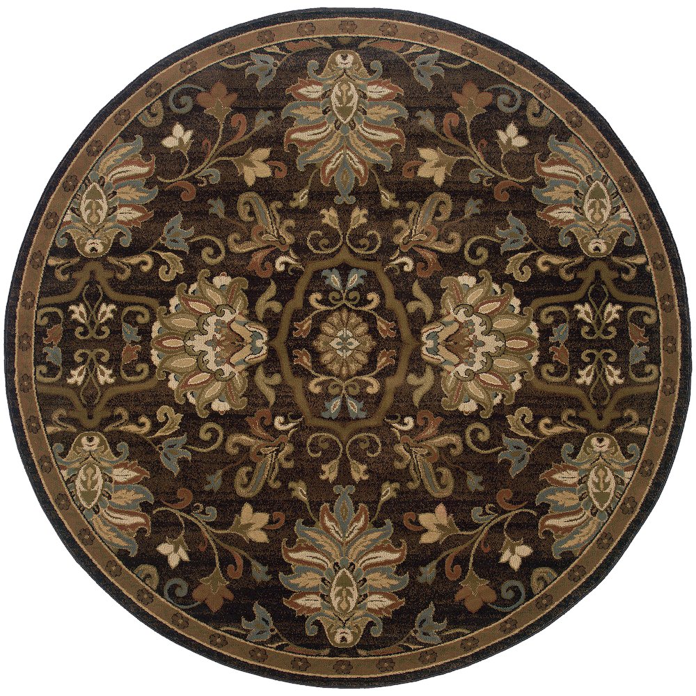 HUDSON Brown 7' 8 Area Rug. Picture 1