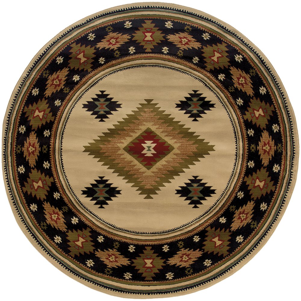 HUDSON Beige 7' 8 Area Rug. Picture 1
