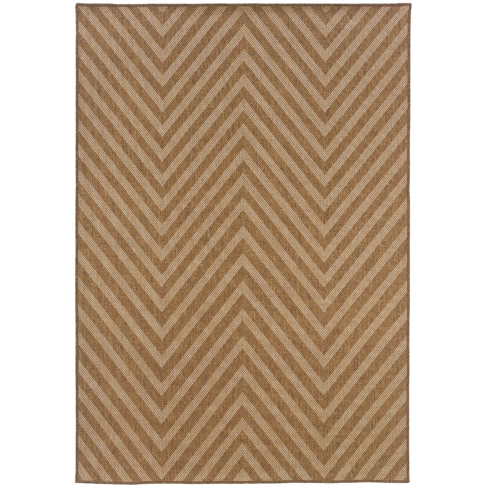 KARAVIA Tan 1' 9 X  3' 9 Area Rug. Picture 1