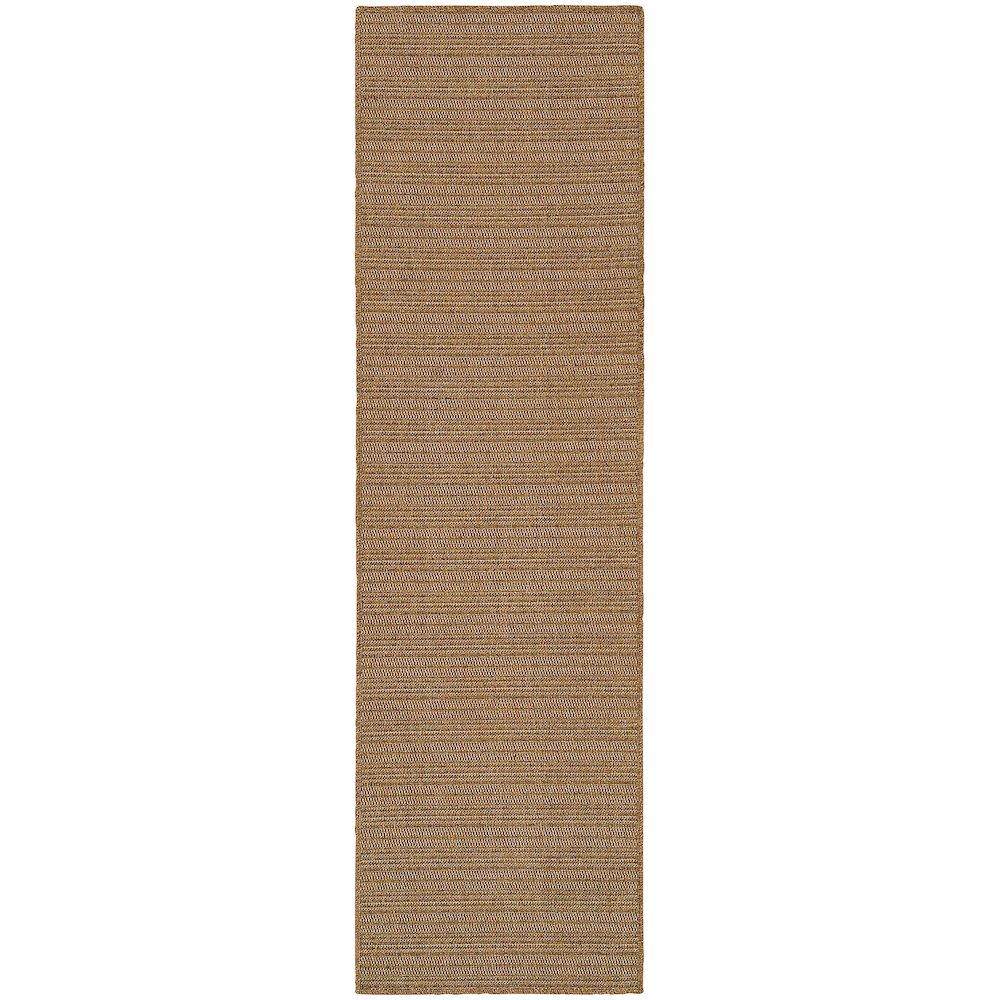 KARAVIA Tan 2' 3 X  7' 6 Area Rug. Picture 1
