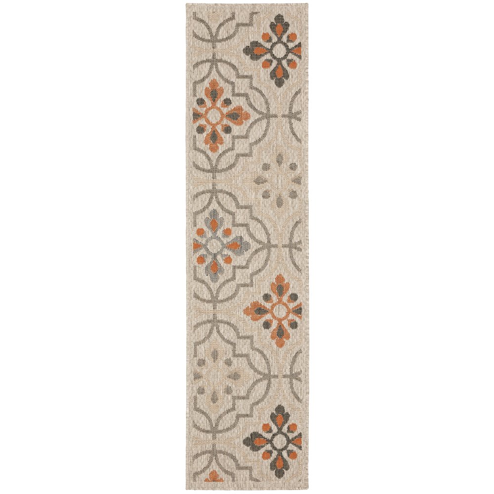 LATITUDE Grey 1'10 X  7' 6 Area Rug. Picture 1