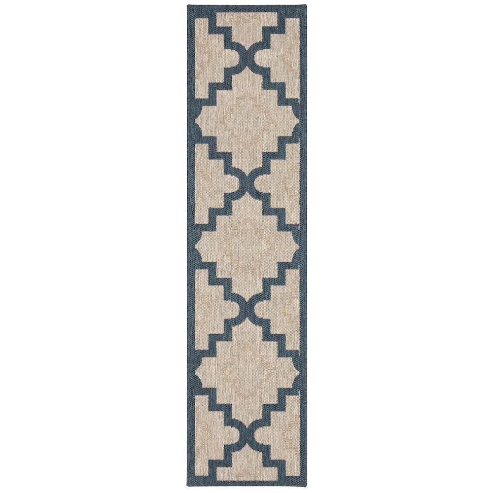 LATITUDE Grey 1'10 X  7' 6 Area Rug. Picture 1