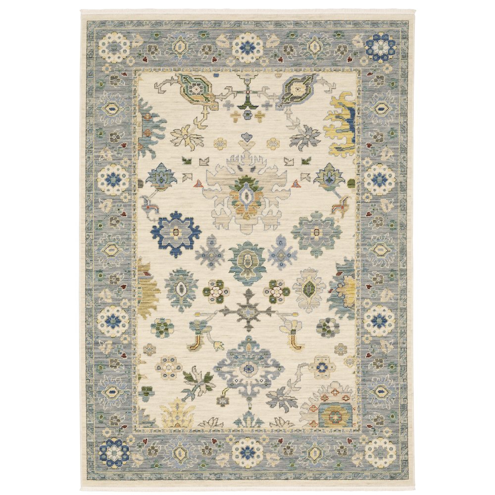 LUCCA Ivory 2' X  3' Area Rug. Picture 1