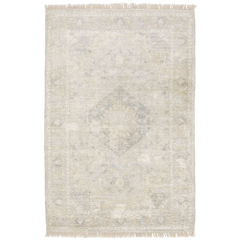 MALABAR Beige 5' X  8' Area Rug. Picture 1