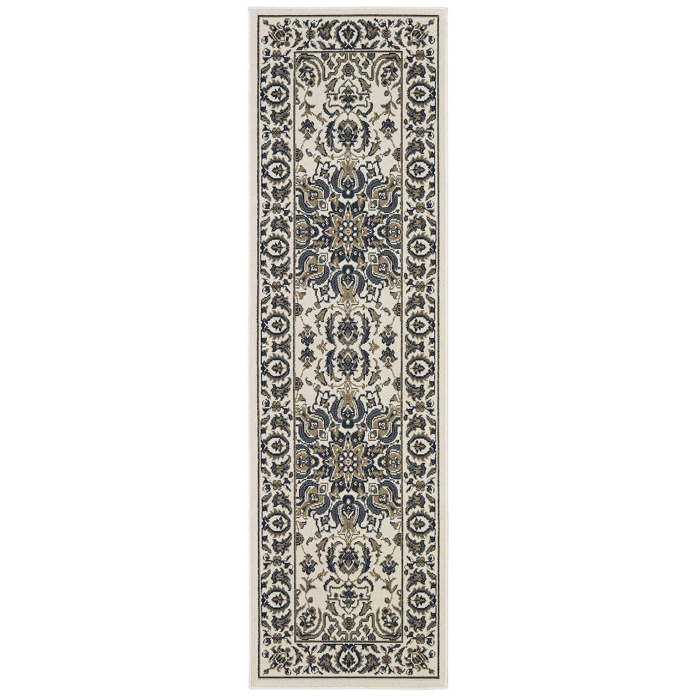 MARINA Ivory 7'10 Area Rug. Picture 1