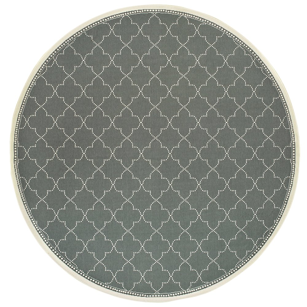 MARINA Grey 7'10 Area Rug. Picture 1