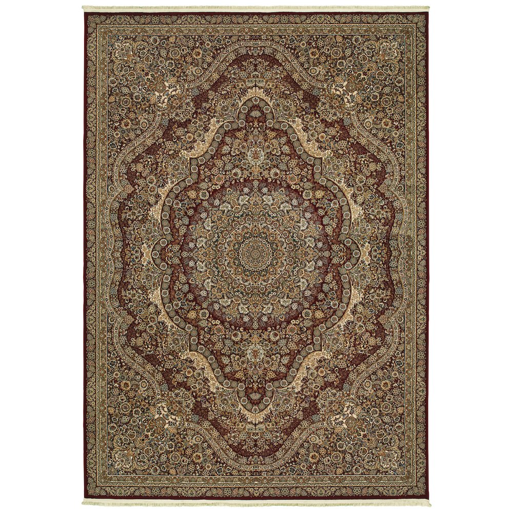 MASTERPIECE Red 3'10 X  5' 5 Area Rug. Picture 1