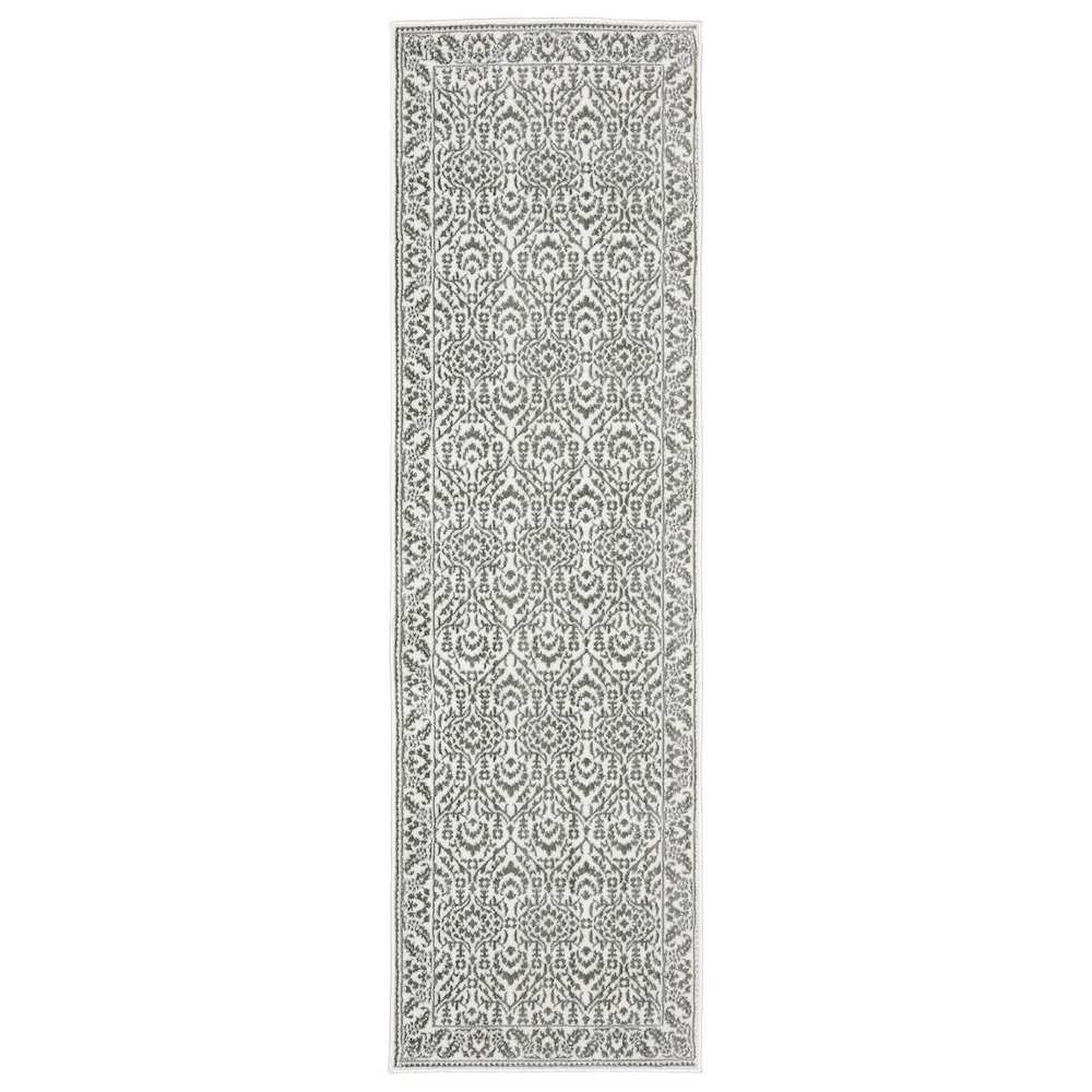 MONTECITO Grey 2' 3 X  7' 6 Area Rug. Picture 1