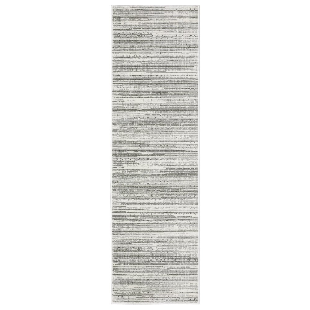 MONTECITO White 2' 3 X  7' 6 Area Rug. Picture 1