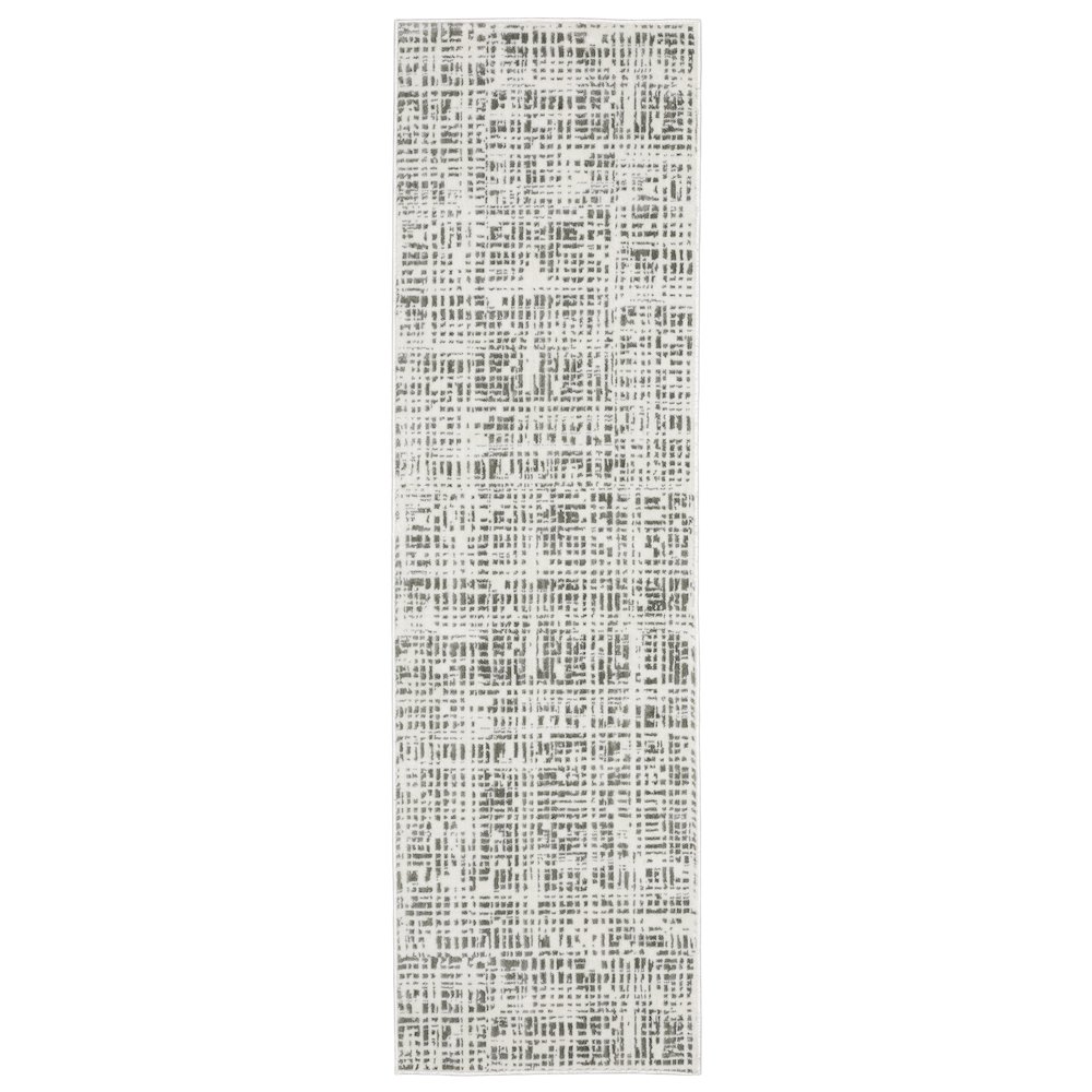 MONTECITO White 2' 3 X  7' 6 Area Rug. Picture 1