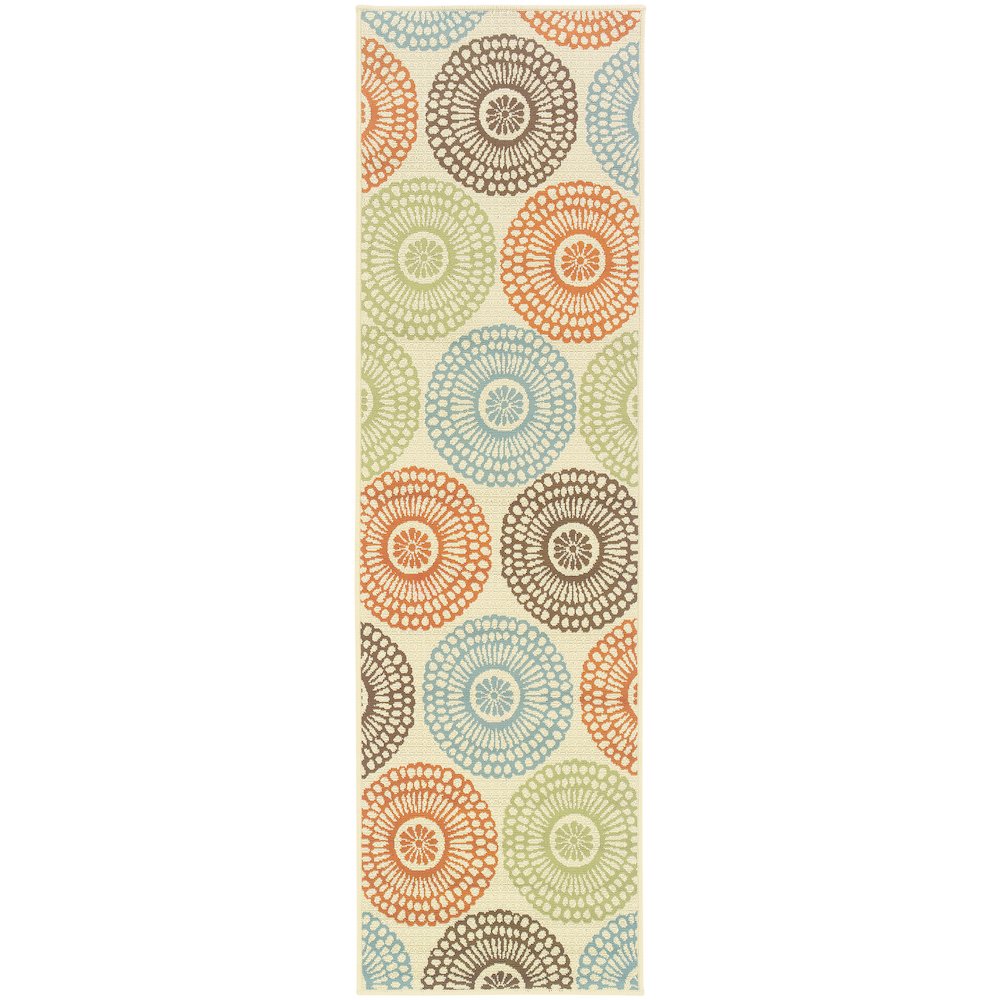 MONTEGO Beige 2' 3 X  7' 6 Area Rug. Picture 1
