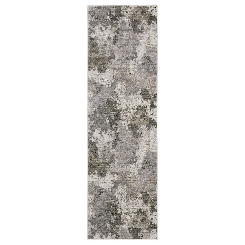 NEBULOUS Grey 2' 3 X  7' 6 Area Rug. Picture 1