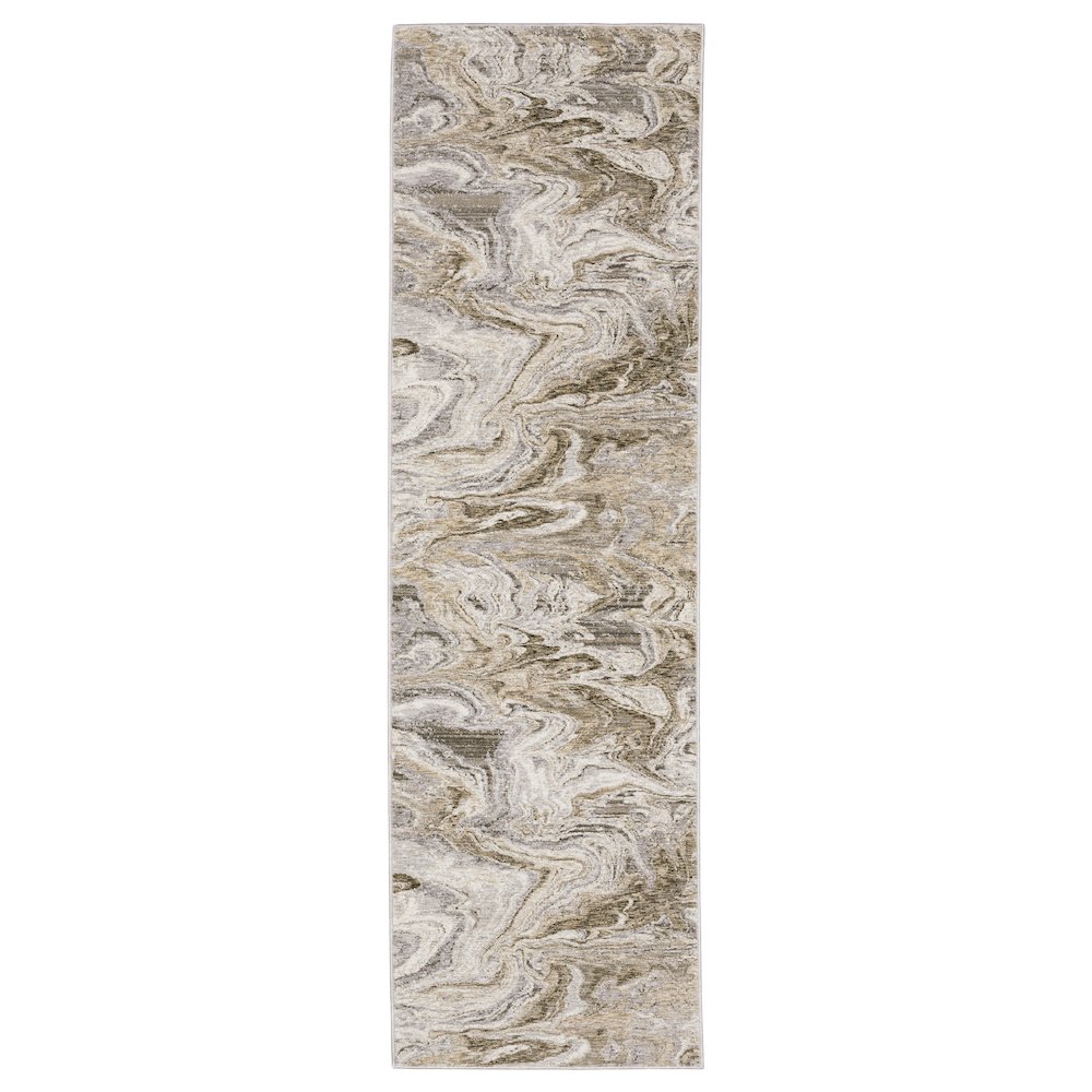NEBULOUS Beige 2' 3 X  7' 6 Area Rug. Picture 1
