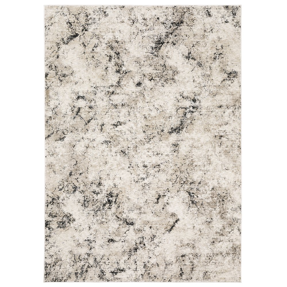 NEBULOUS Ivory 3' 3 X  5' Area Rug. Picture 1