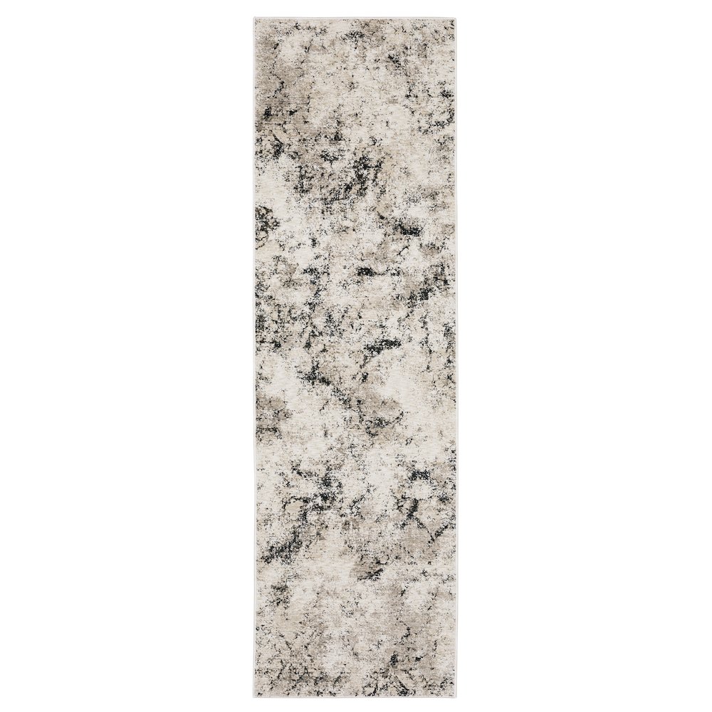 NEBULOUS Ivory 2' 3 X  7' 6 Area Rug. Picture 1