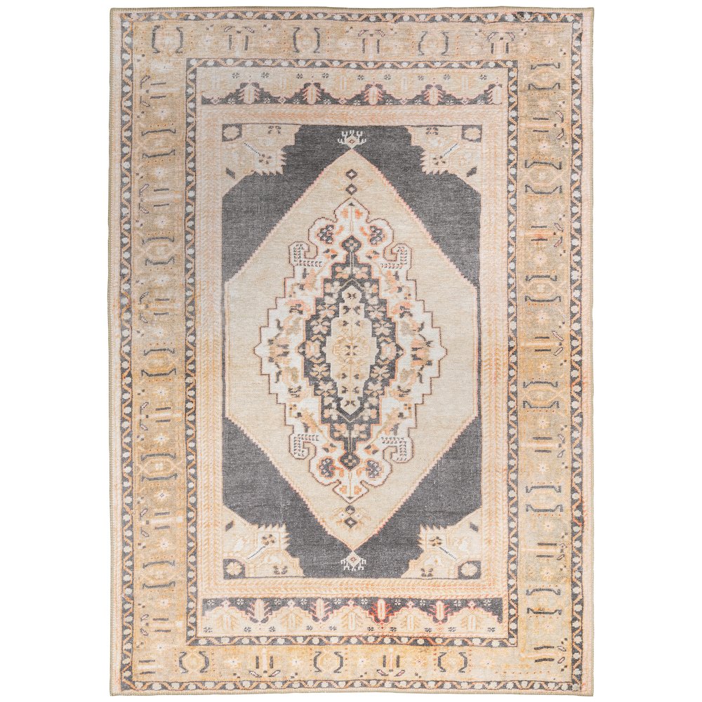 SOFIA Gold 1' 9 X  2' 8 Area Rug. Picture 1
