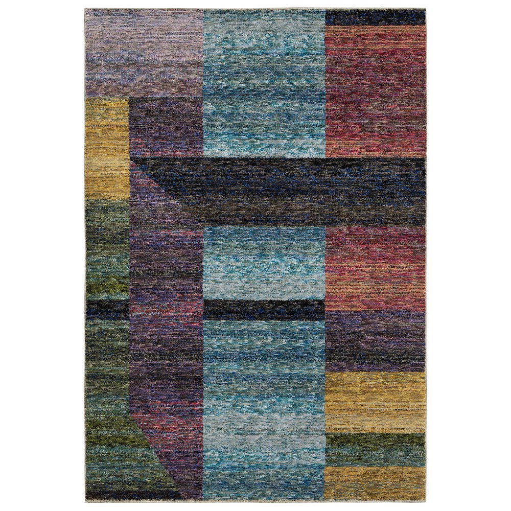 STRADA Multi 3' 3 X  5' 2 Area Rug. Picture 1