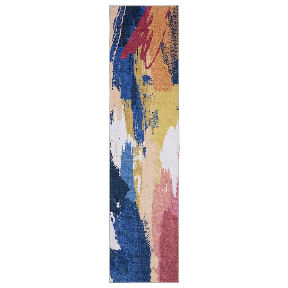 SUMTER SUM092' X  8' Multi color rug. Picture 1