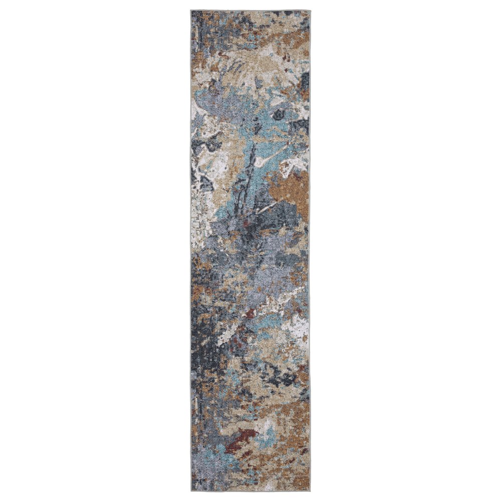 SUMTER SUM132' X  8' Blue color rug. Picture 1