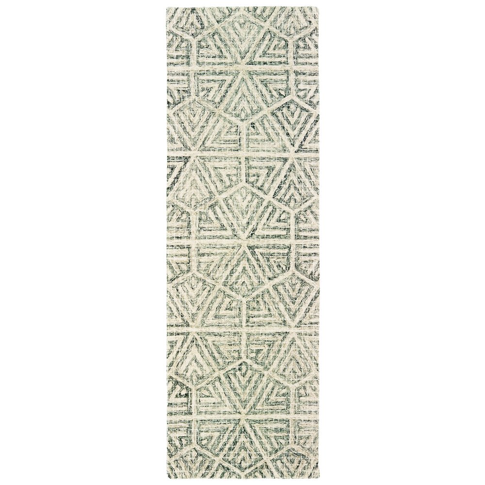 TALLAVERA Grey 2' 6 X  8' Area Rug. Picture 1