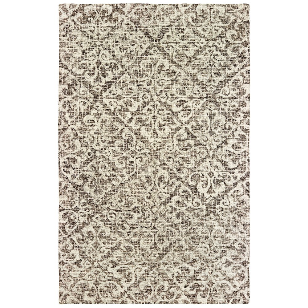 TALLAVERA Brown 3' 6 X  5' 6 Area Rug. Picture 1