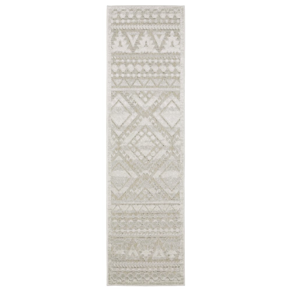 TANGIER Beige 2' 3 X  7' 6 Area Rug. Picture 1