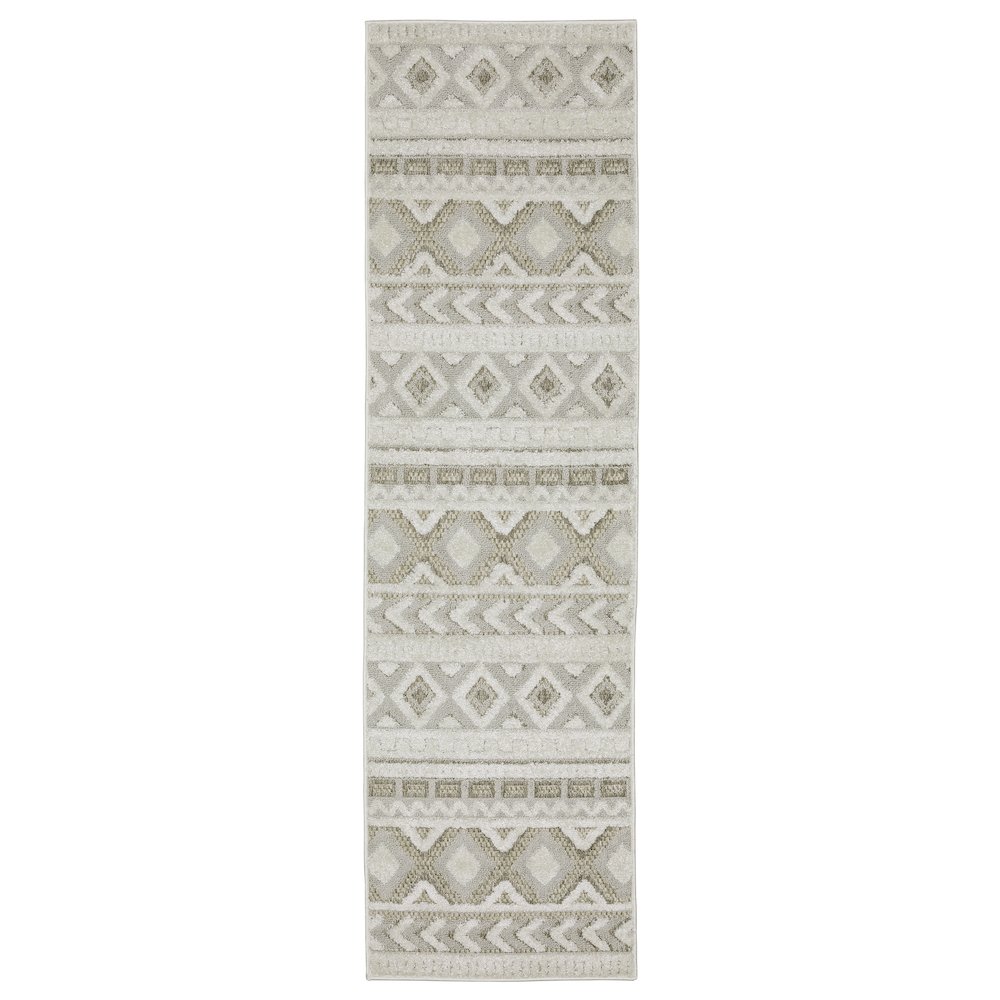 TANGIER Grey 2' 3 X  7' 6 Area Rug. Picture 1