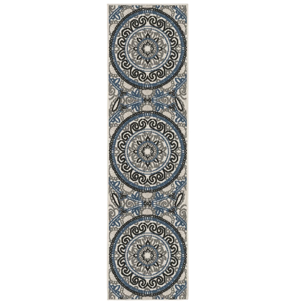 TORREY Beige 1'10 X  7' 3 Area Rug. Picture 1