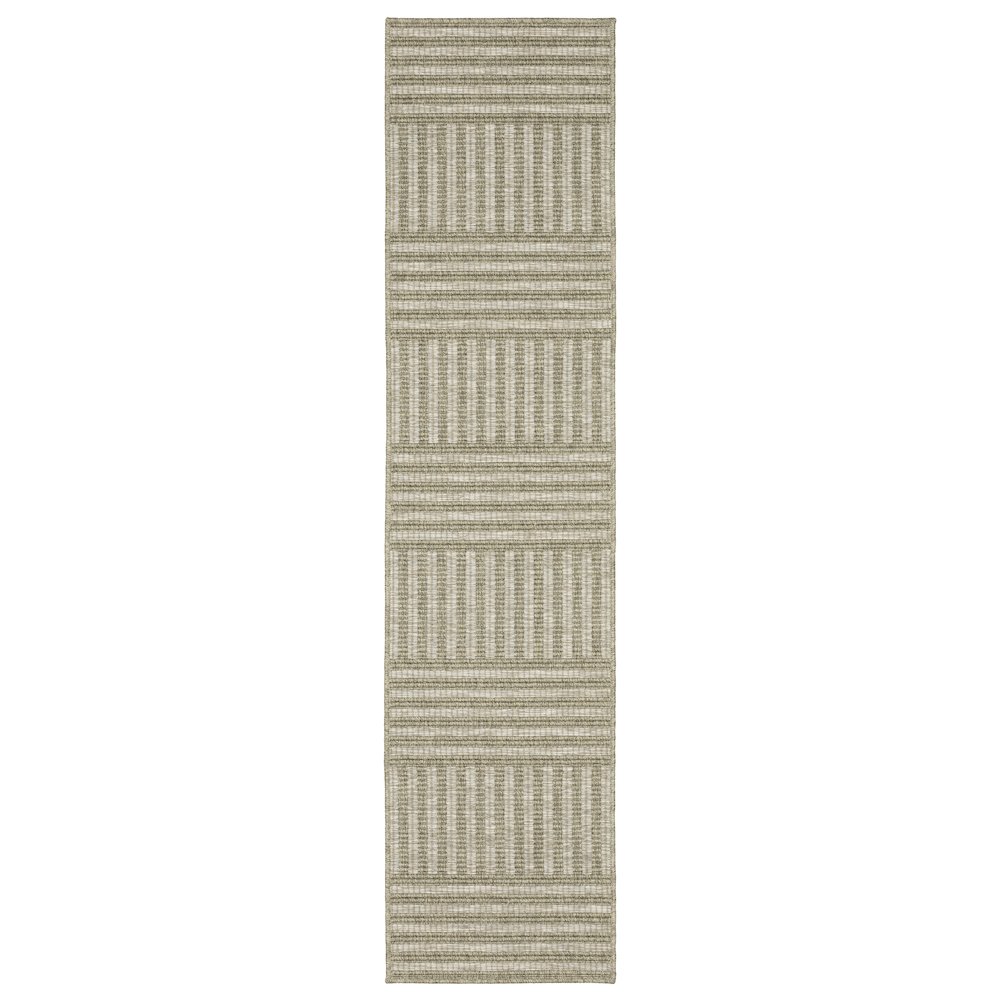 TORTUGA Beige 1'10 X  7' 6 Area Rug. Picture 1