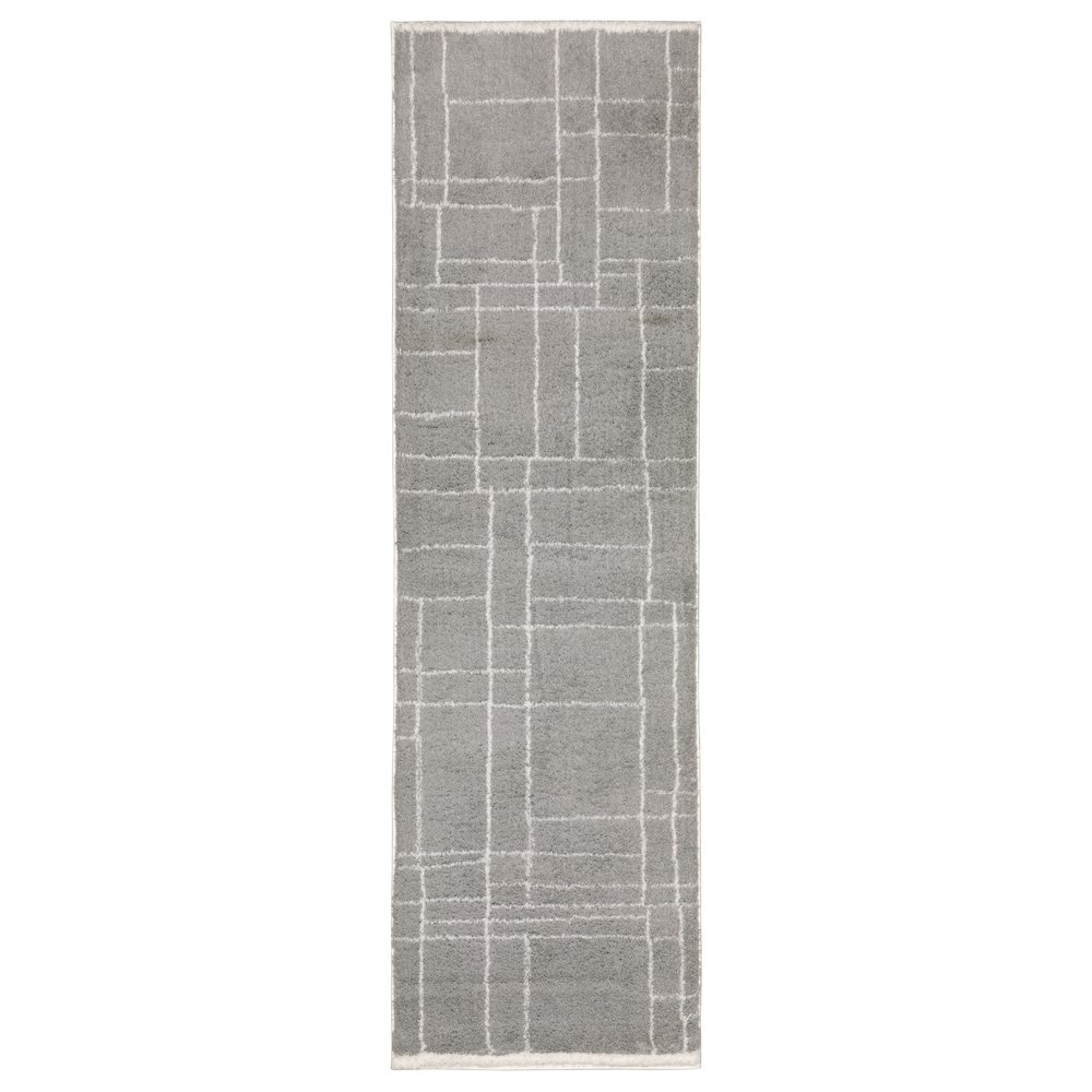 VERONA Grey 2' 3 X  7' 6 Area Rug. Picture 1