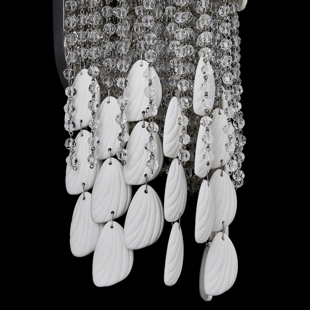Farfalle 8.75-in 2 Light (40-watt) Brushed Champagne Gold Wall Sconce. Picture 11
