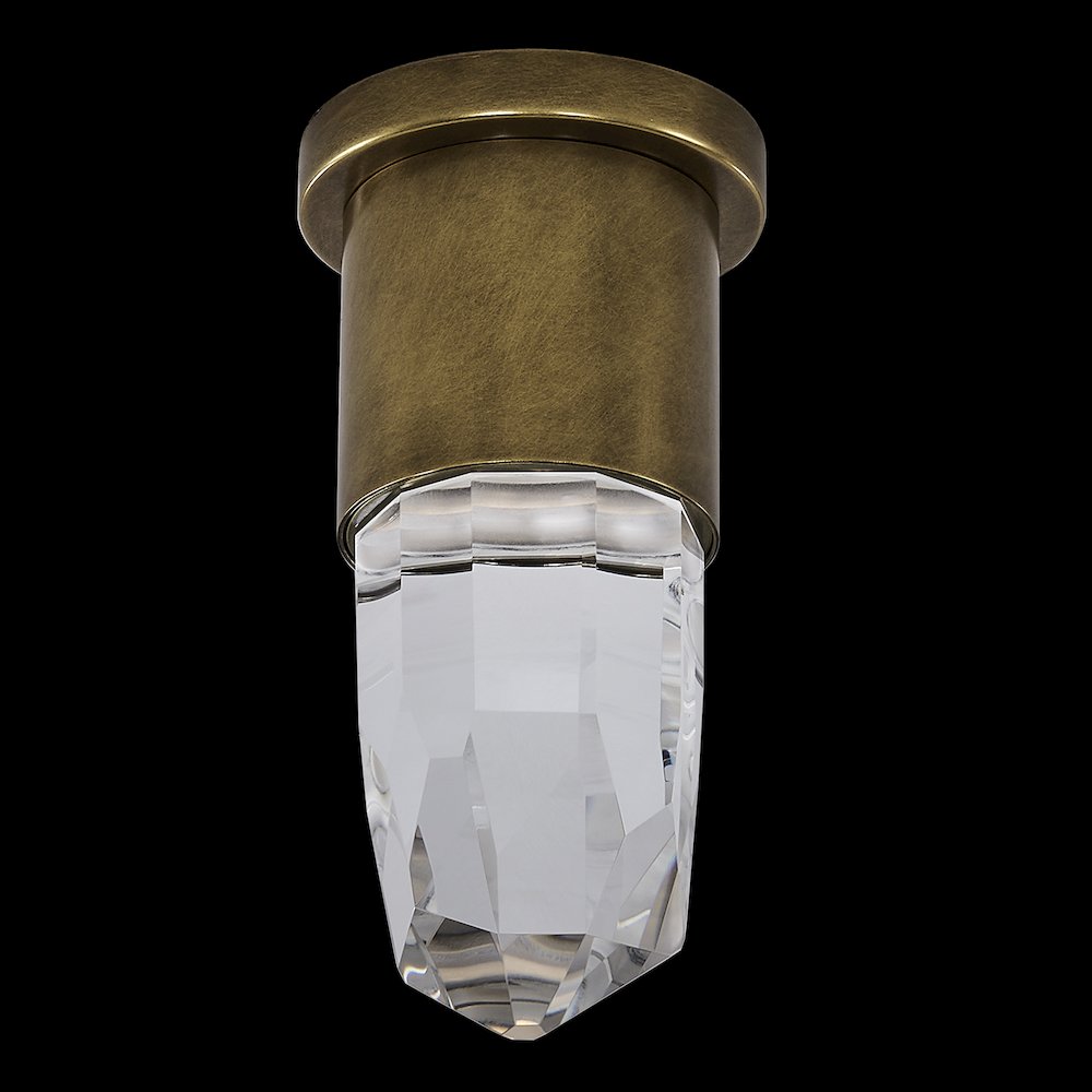 Ore 5-in (8-watt) LED True Brass Wall Sconce. Picture 3