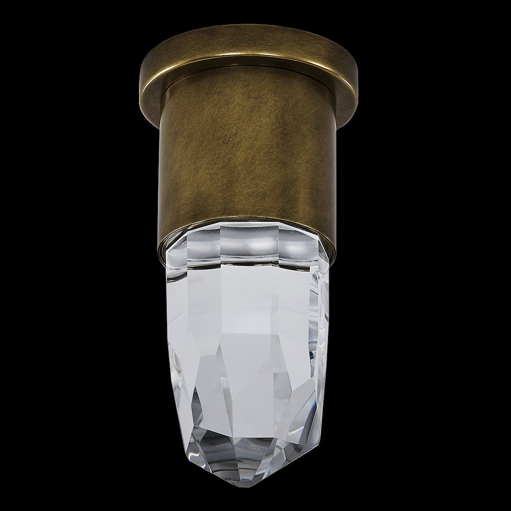 Ore 5-in (8-watt) LED True Brass Wall Sconce. Picture 4