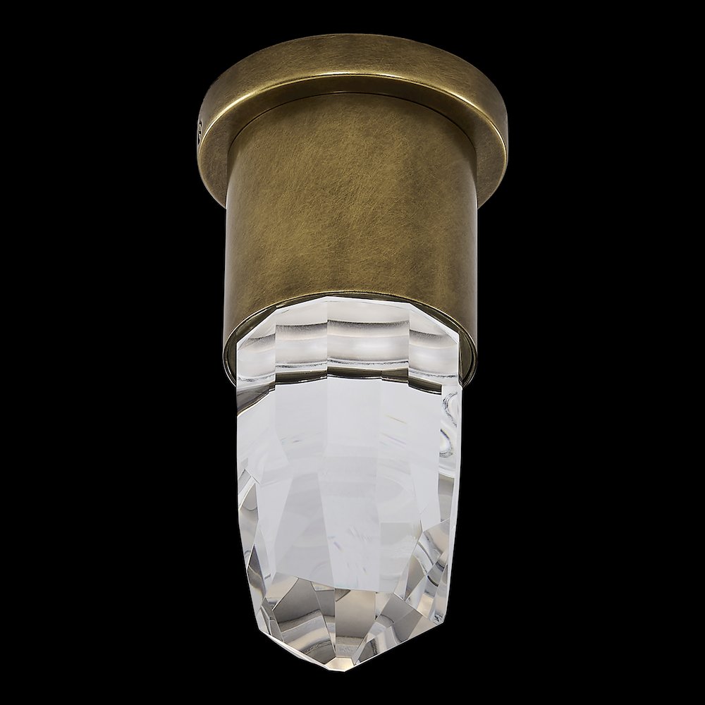 Ore 5-in (8-watt) LED True Brass Wall Sconce. Picture 7