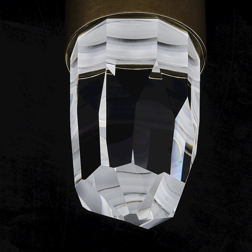 Ore 5-in (8-watt) LED True Brass Wall Sconce. Picture 10