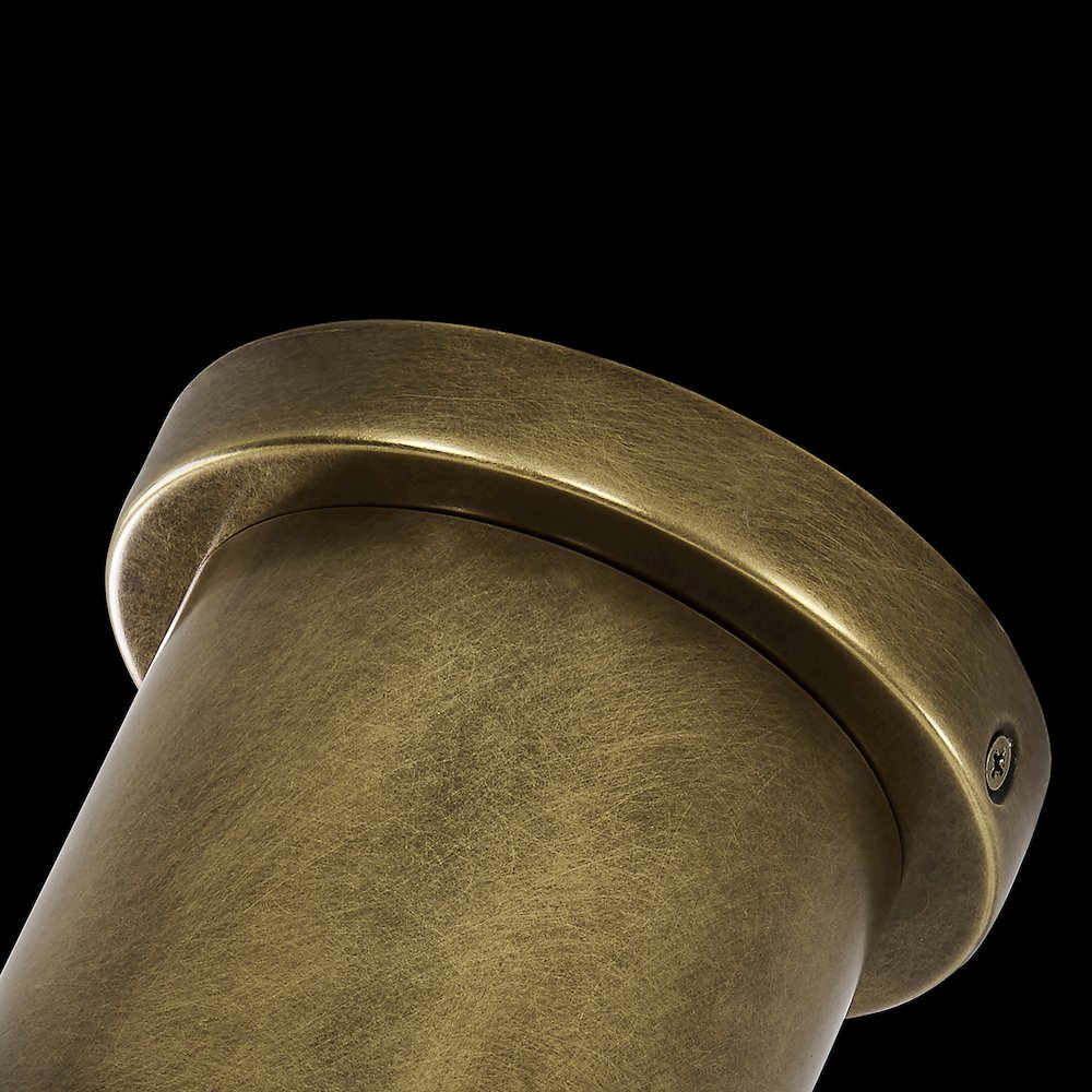 Ore 5-in (8-watt) LED True Brass Wall Sconce. Picture 16