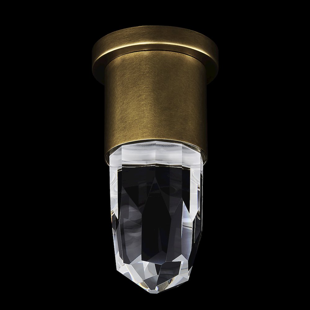 Ore 5-in (8-watt) LED True Brass Wall Sconce. Picture 22